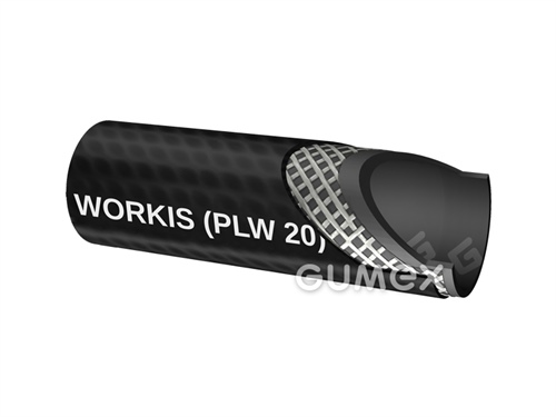 WORKIS 20 (PLW 20), 13/21mm, 20bar, synthetisches Gummi/synthetisches Gummi, -30°C/+70°C, schwarz, 